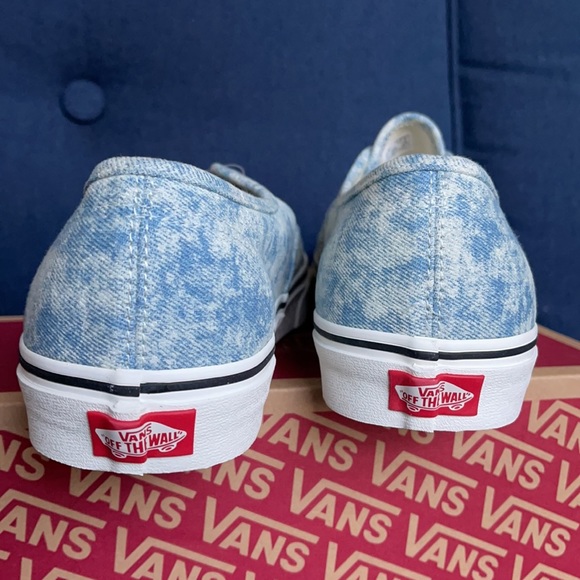 Vans Authentic Denim dstry MENS Winter Sky/Marshmallow - Picture 14 of 16